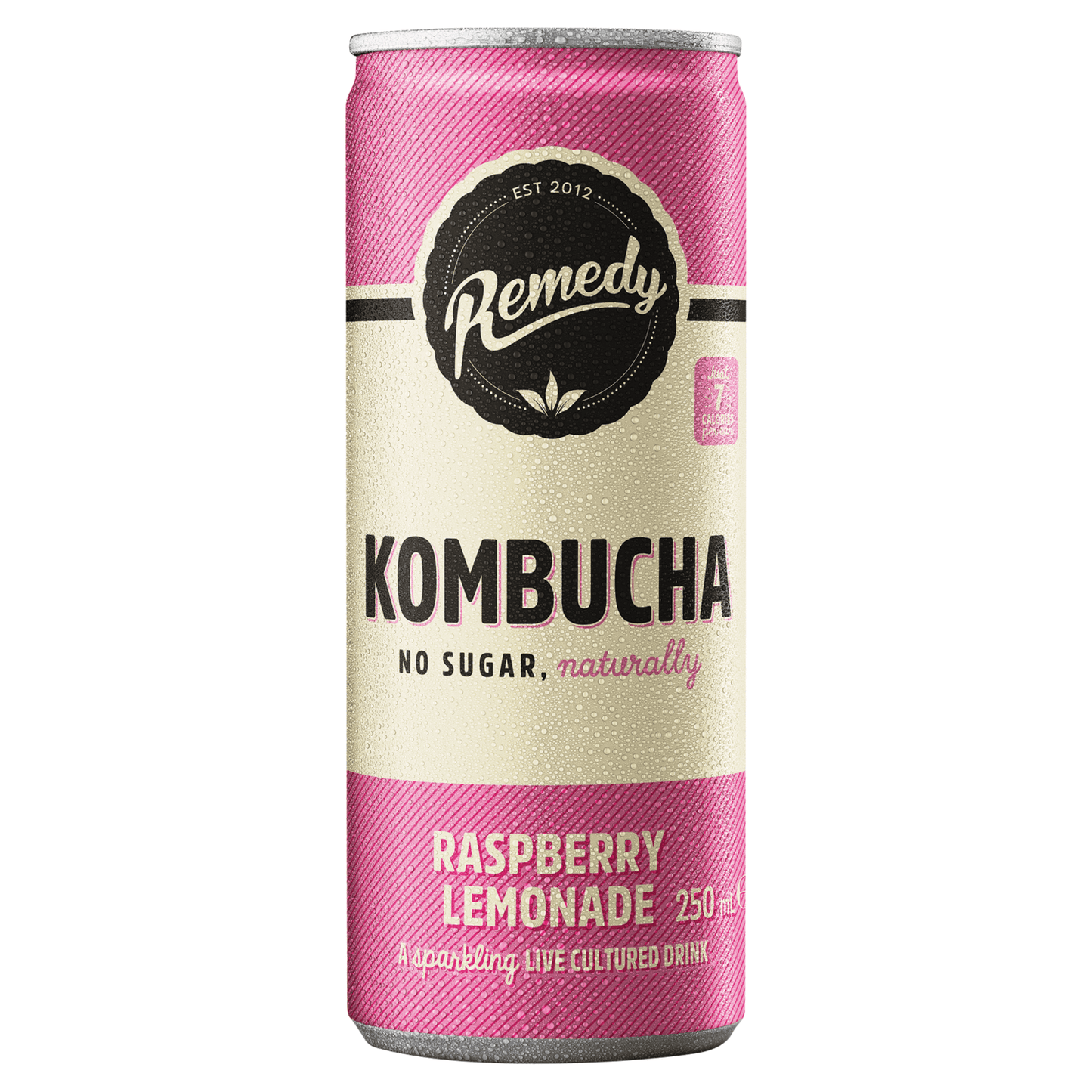 Remedy Kombucha Raspberry Lemonade 250ml - UK Food & Drink - 9350271000126