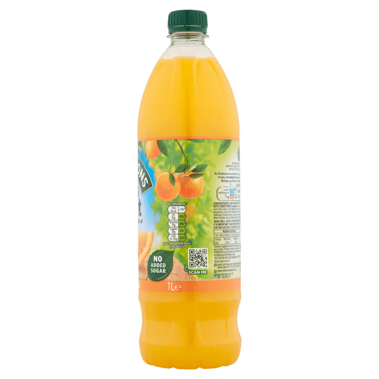 Robinsons Orange 1L - UK Food & Drink - 5000147030125