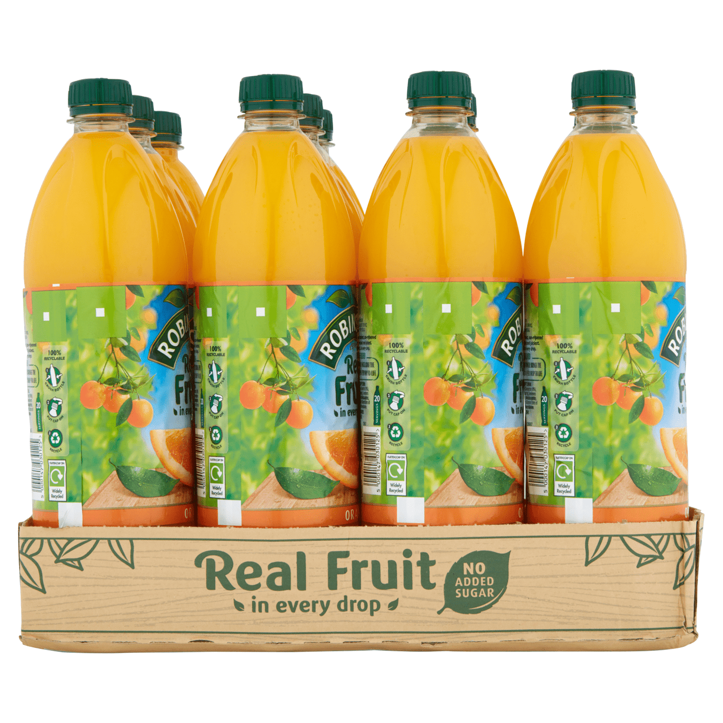Robinsons Orange 1L - UK Food & Drink - 5000147030125