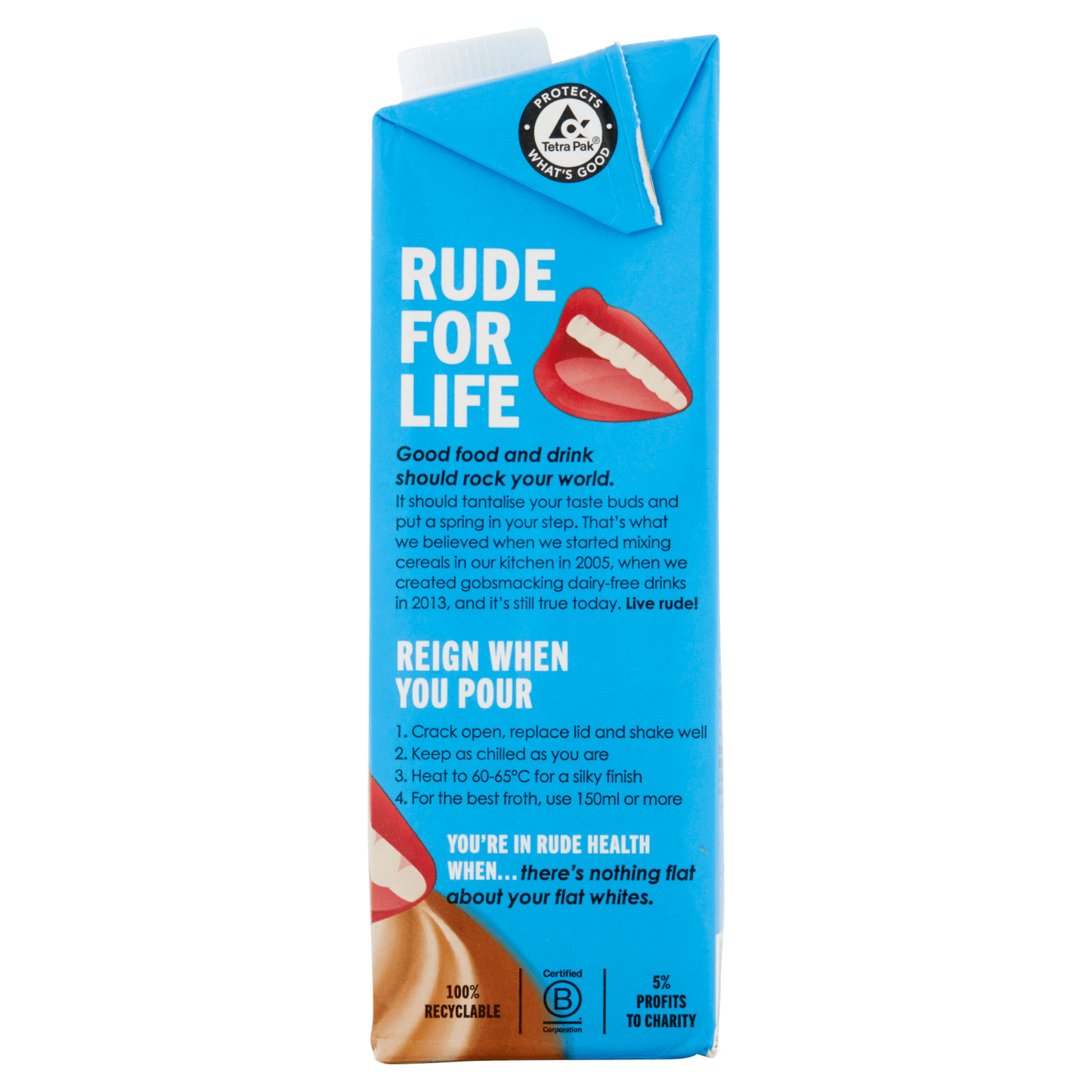 Rude Health Coconut Barista 1l - UK Food & Drink - 5060120285904