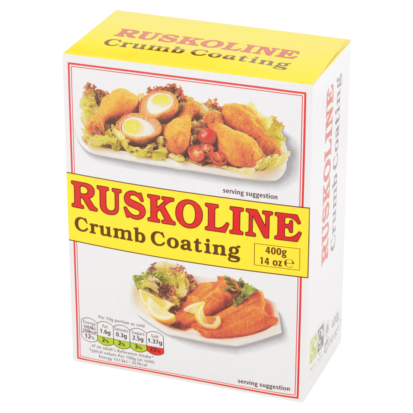 Ruskoline Crumb Coating 400g - UK Food & Drink - 5010024900137
