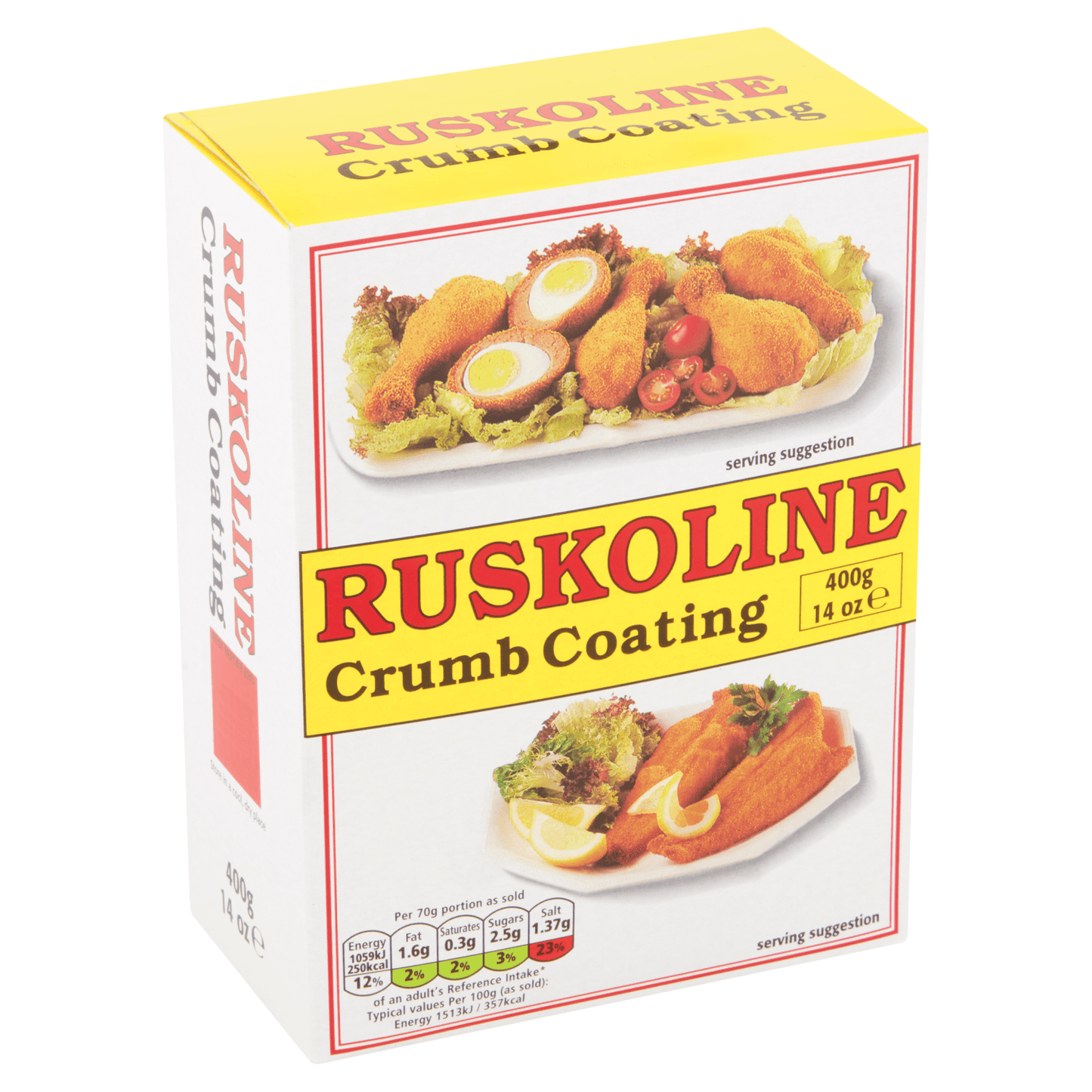 Ruskoline Crumb Coating 400g - UK Food & Drink - 5010024900137