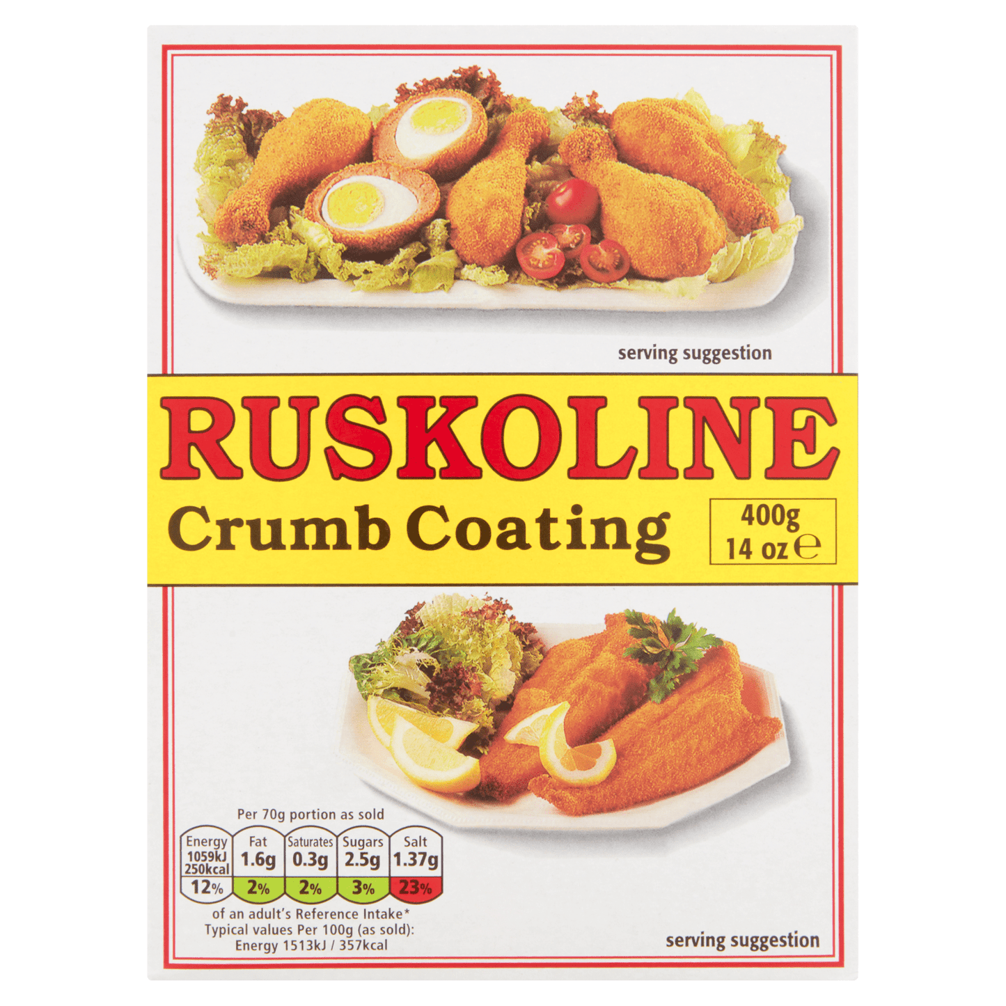 Ruskoline Crumb Coating 400g - UK Food & Drink - 5010024900137