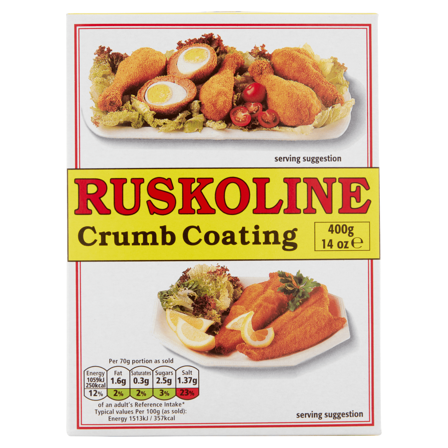 Ruskoline Crumb Coating 400g - UK Food & Drink - 5010024900137