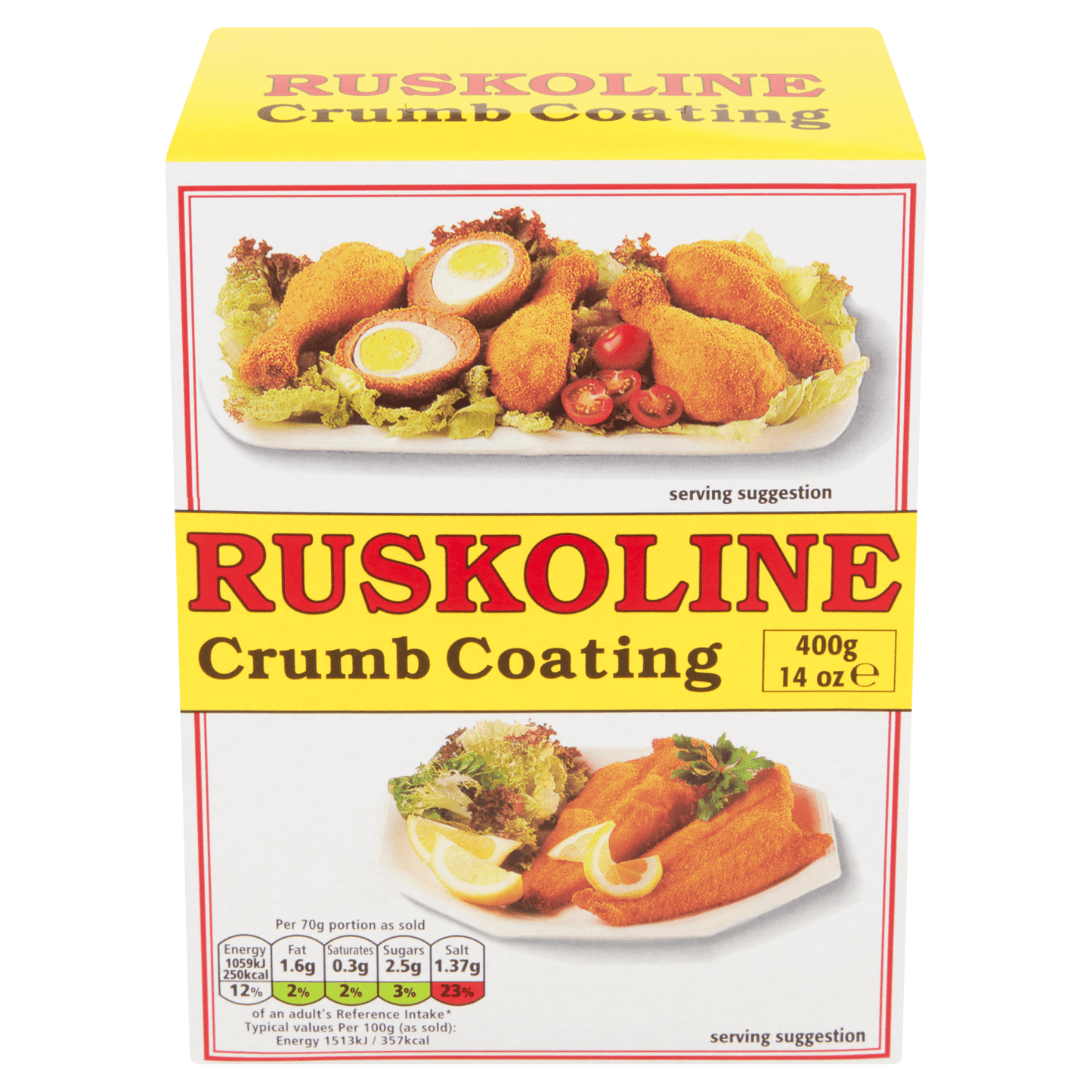 Ruskoline Crumb Coating 400g - UK Food & Drink - 5010024900137