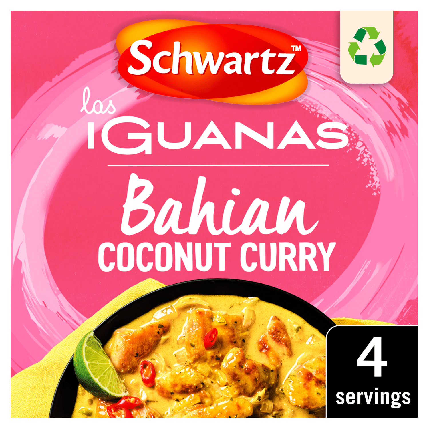 Schwartz Las Iguanas Bahian Coconut Curry 25g - UK Food & Drink - 5000225028068