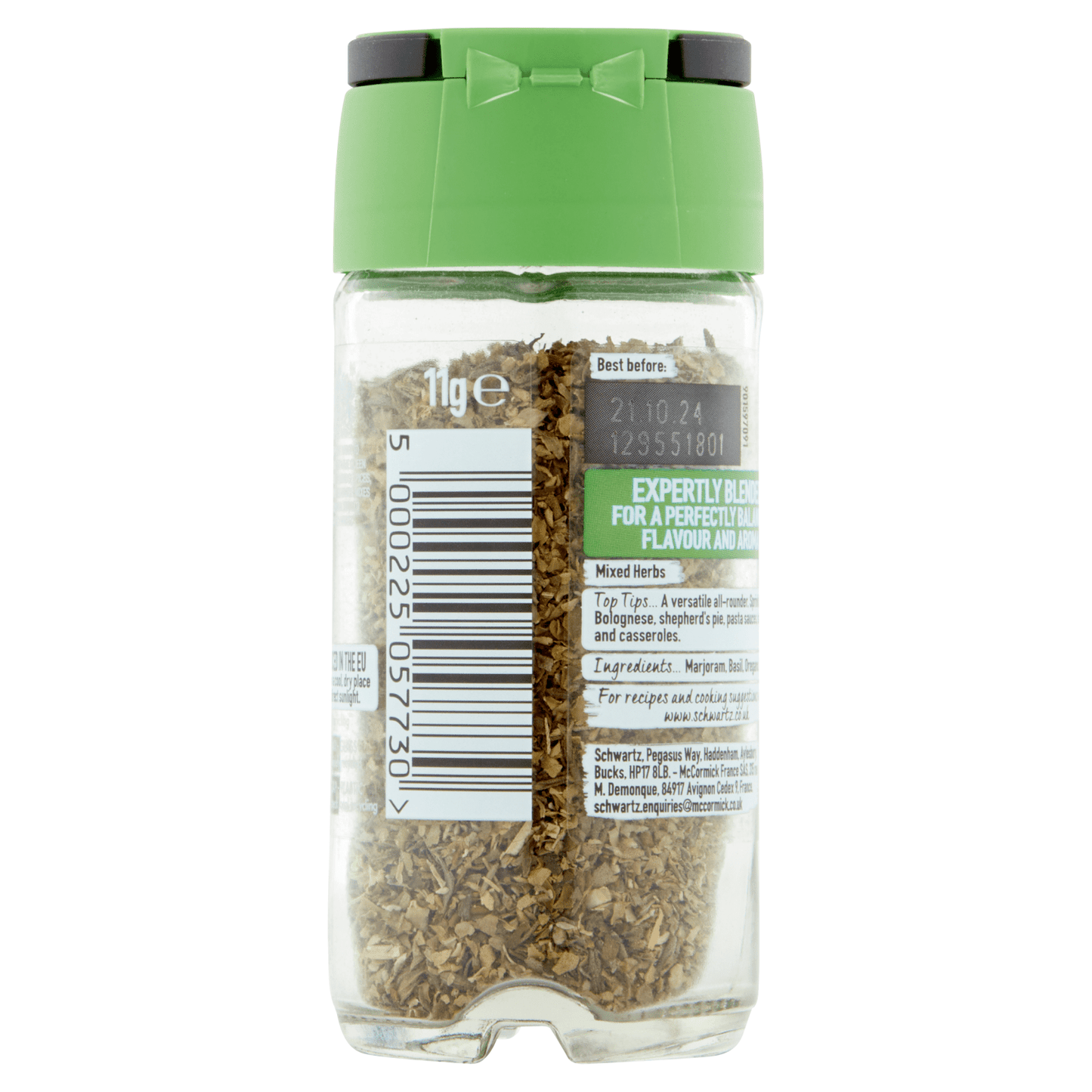 Schwartz Mixed Herbs 11g - UK Food & Drink - 5000225057730