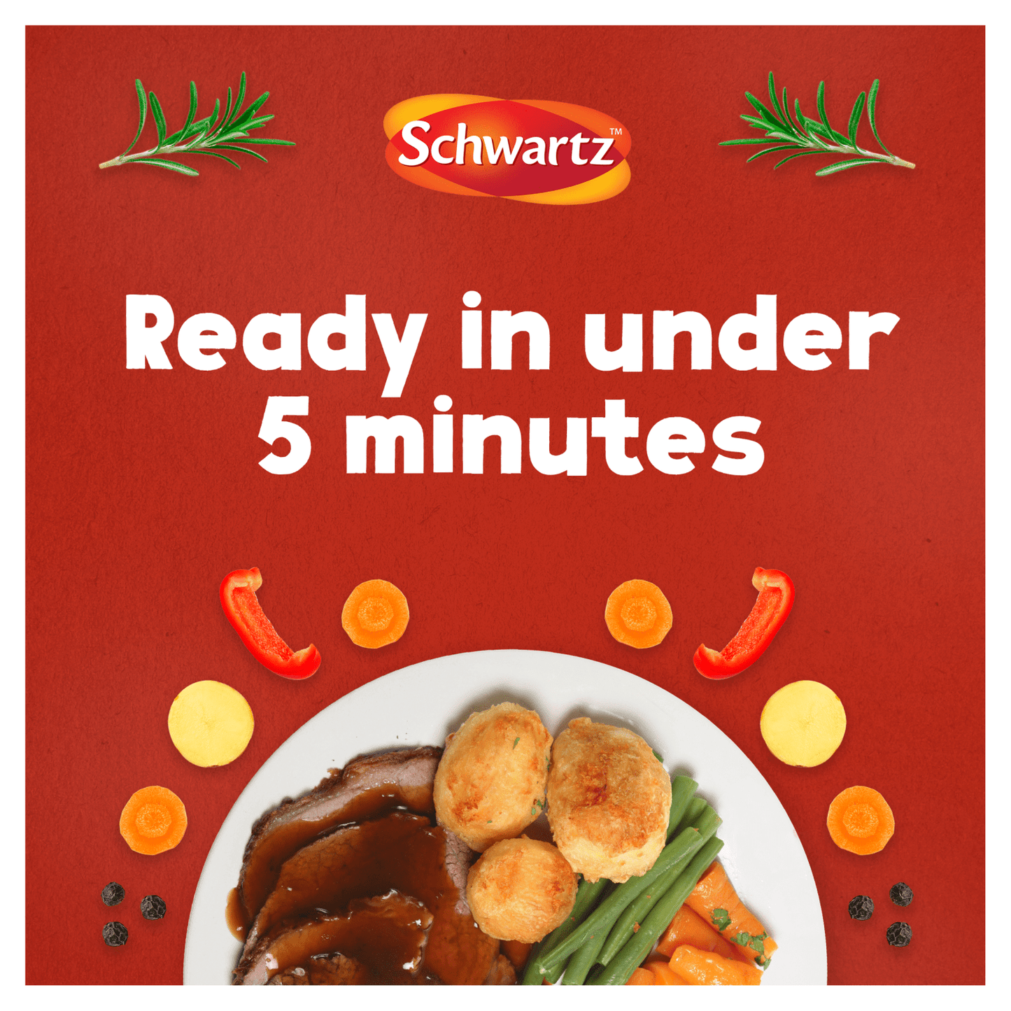 Schwartz Roast Beef Gravy Mix 27g - UK Food & Drink - 5000225018335