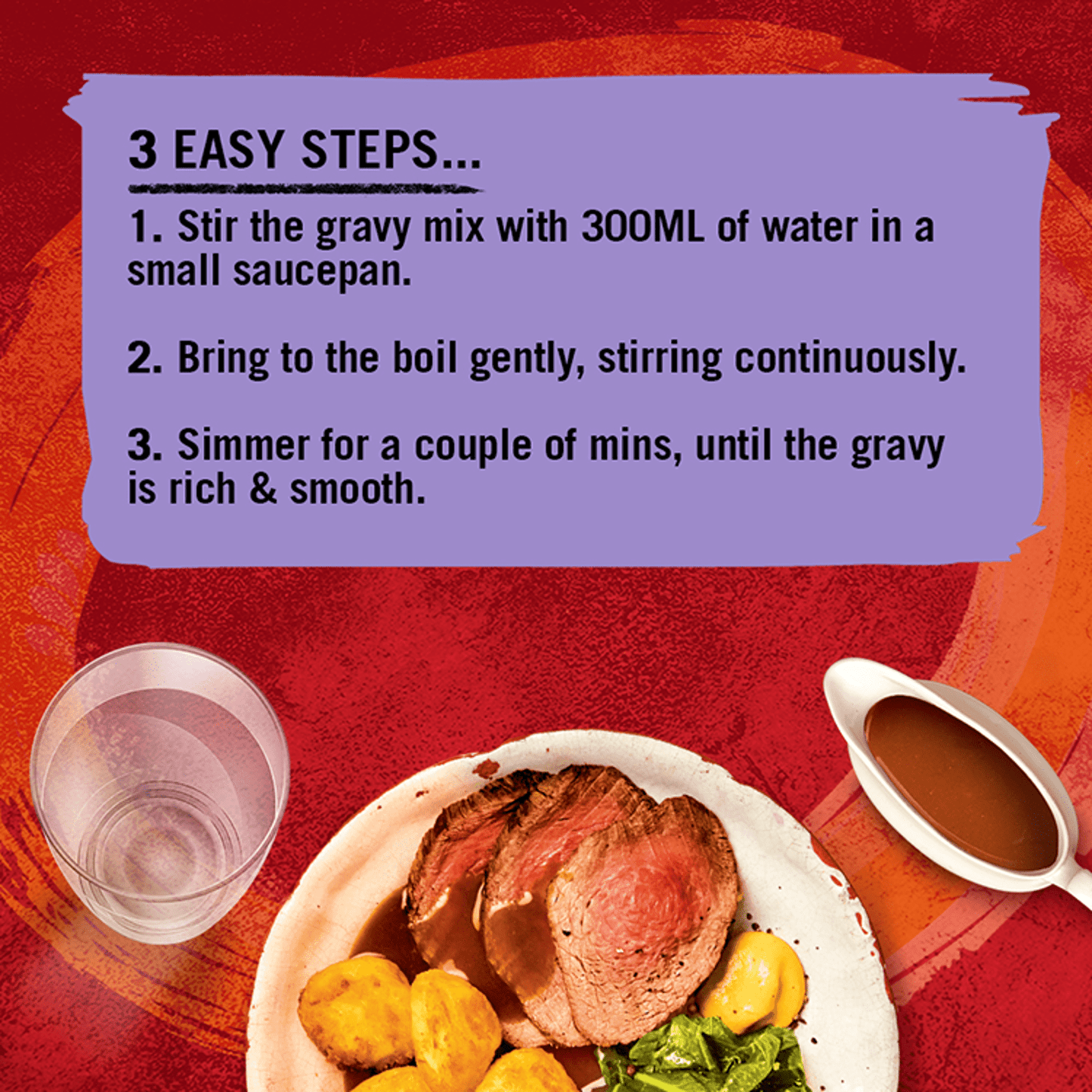 Schwartz Roast Beef Gravy Mix 27g - UK Food & Drink - 5000225018335