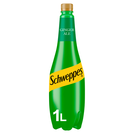 Schweppes Canada Dry Ginger Ale 1L - UK Food & Drink - 5449000133465