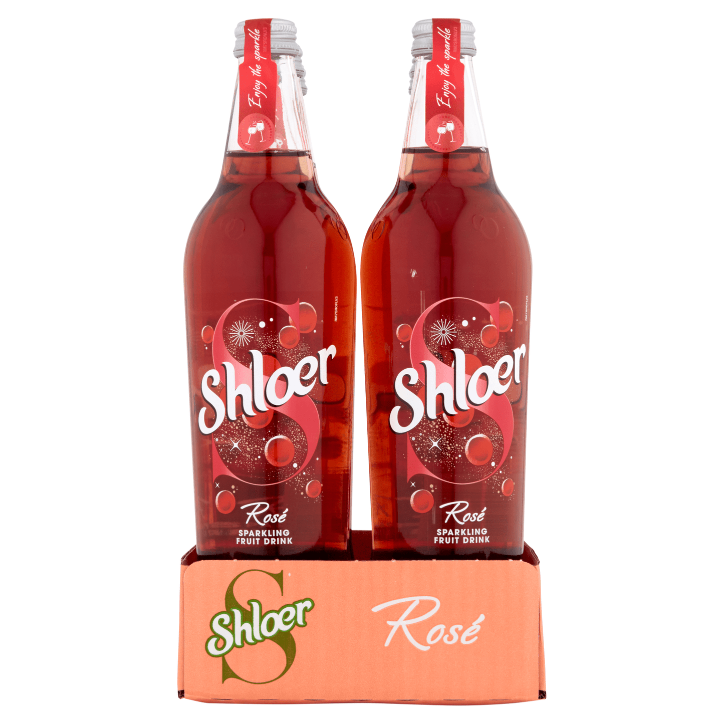 Shloer Rosé Sparkling Fruit Drink 750ml - UK Food & Drink - 5010388202076