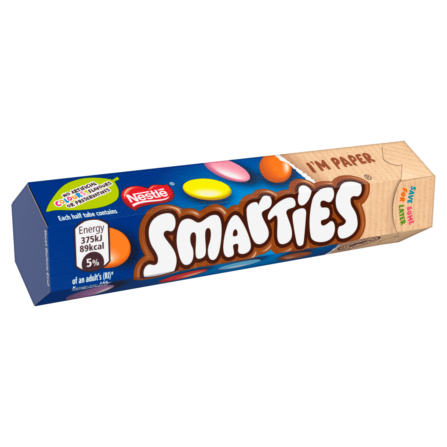 Smarties Hexatube 38g - UK Food & Drink - 50249466