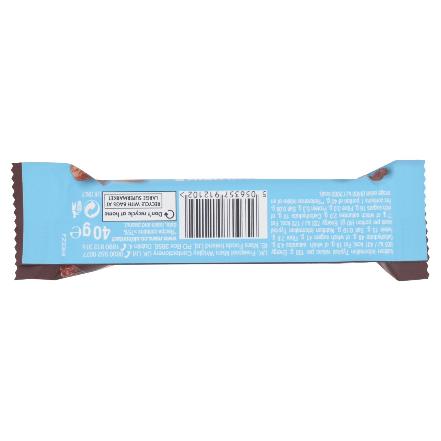 Snickers Crisp Fruit & Nut 40g - UK Food & Drink - 5056357912102