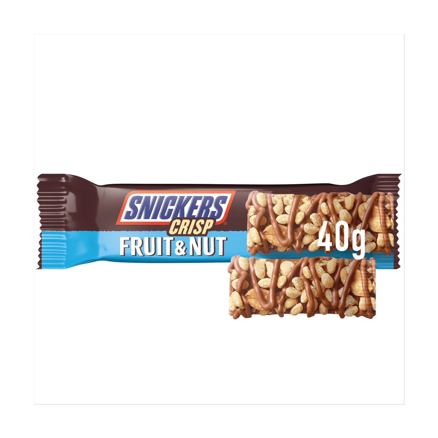 Snickers Crisp Fruit & Nut 40g - UK Food & Drink - 5056357912102