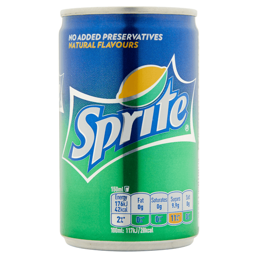 Sprite Mini Can 150ml - UK Food & Drink - 54492127