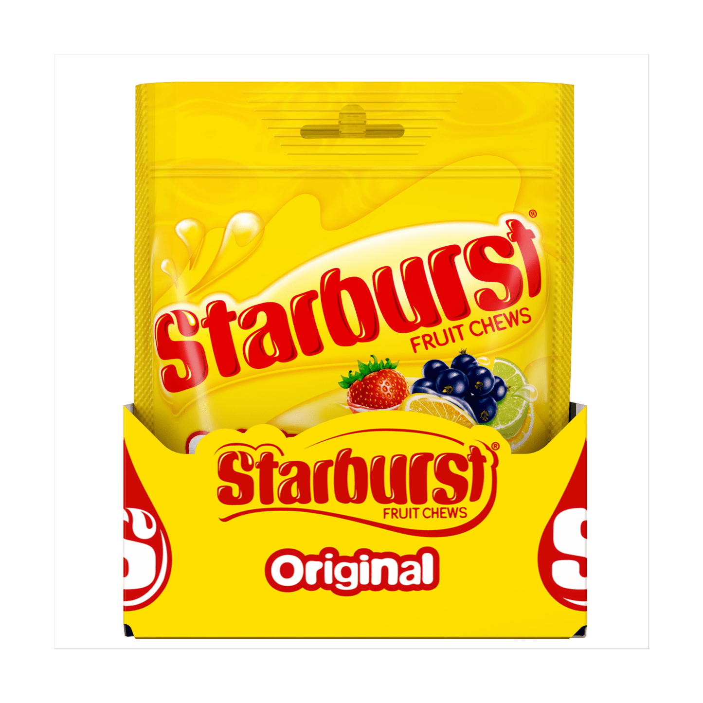 Starburst Fruit Chews Original 138g - UK Food & Drink - 4009900546249