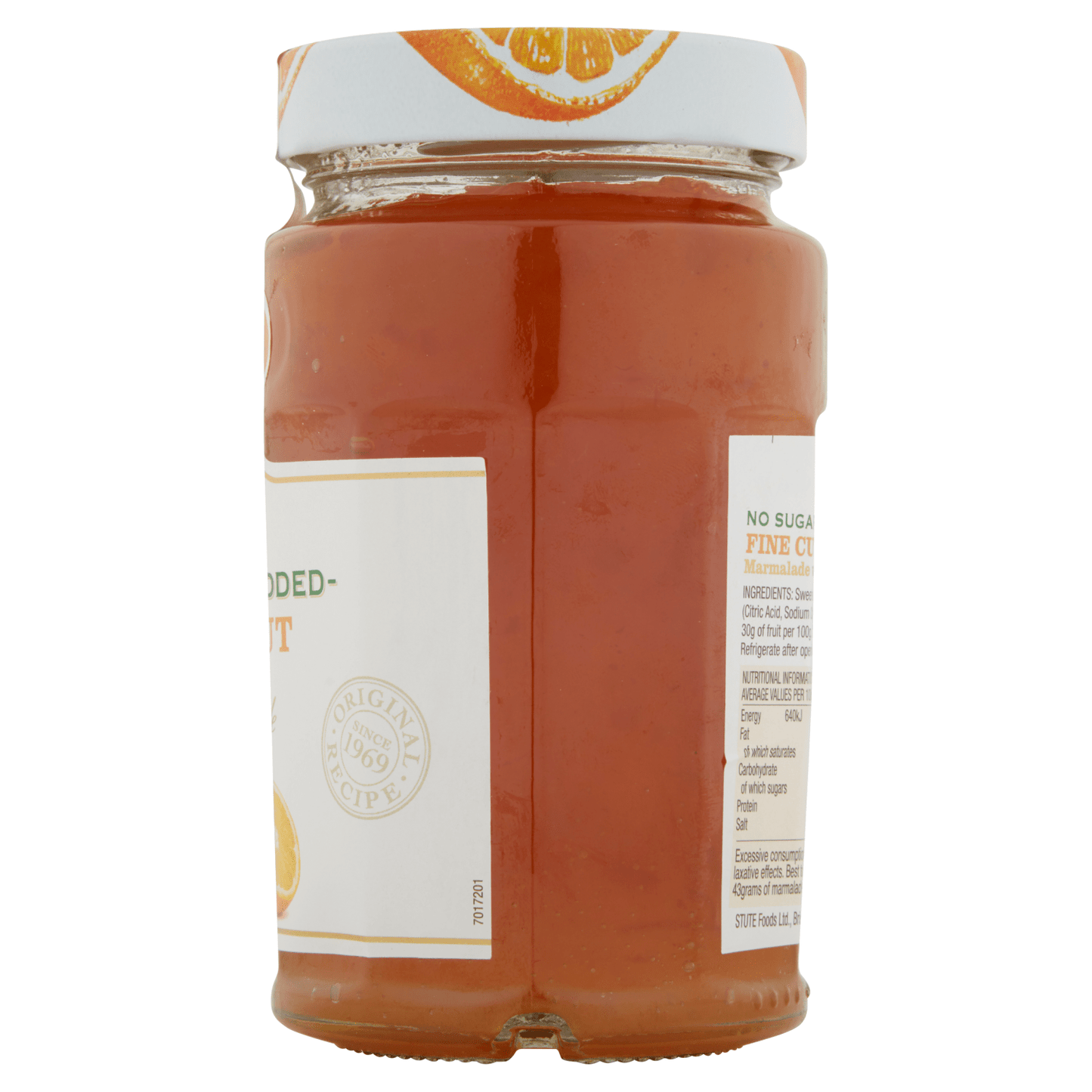 Stute No Sugar Added Fine Cut Orange Marmalade 430g - UK Food & Drink - 4006424022686