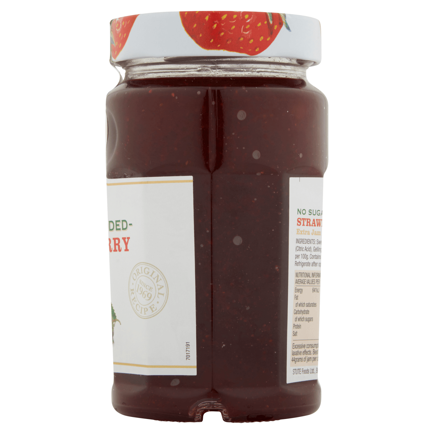 Stute No Sugar Added Strawberry Extra Jam 430g - UK Food & Drink - 4006424022365