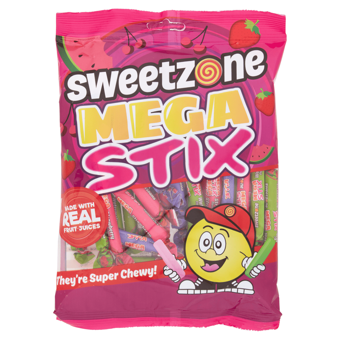 Sweetzone Mega Stix 200g - UK Food & Drink - 5032860020220