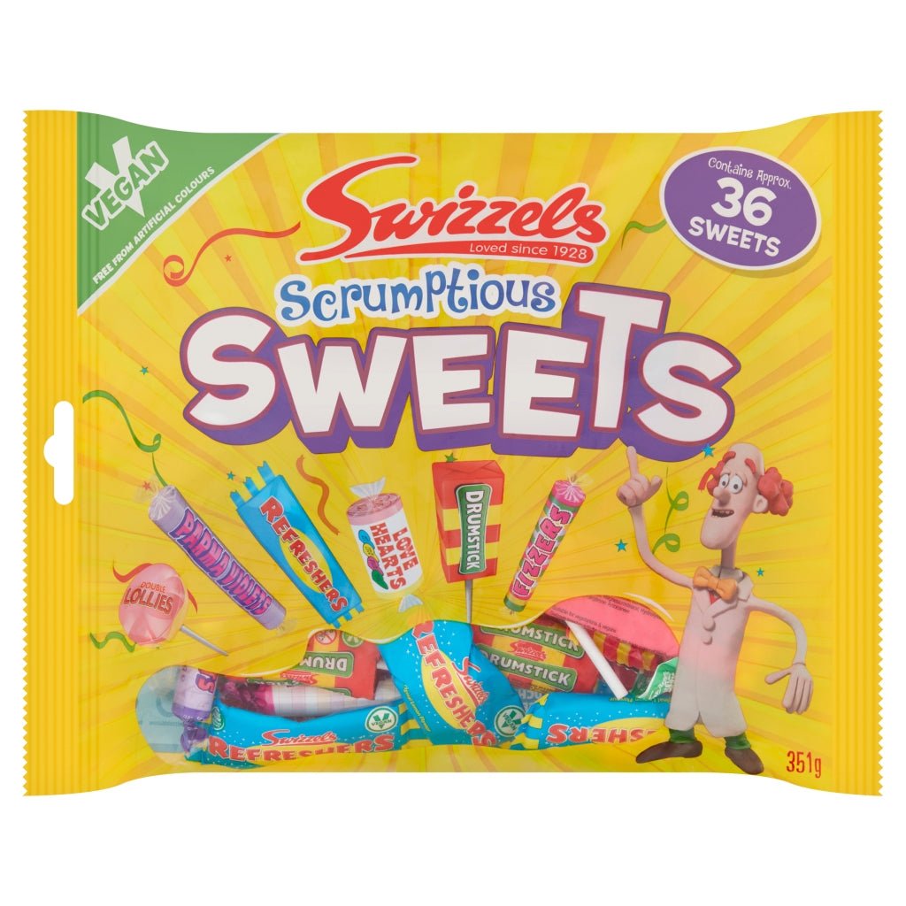 Swizzels Scrumptious Sweets - UK Food & Drink - 5010478678491