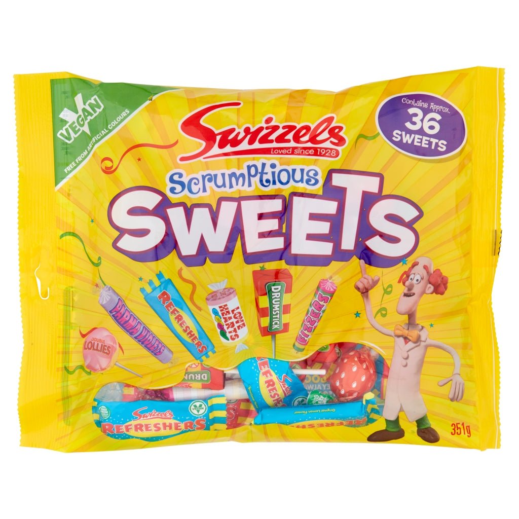 Swizzels Scrumptious Sweets - UK Food & Drink - 5010478678491