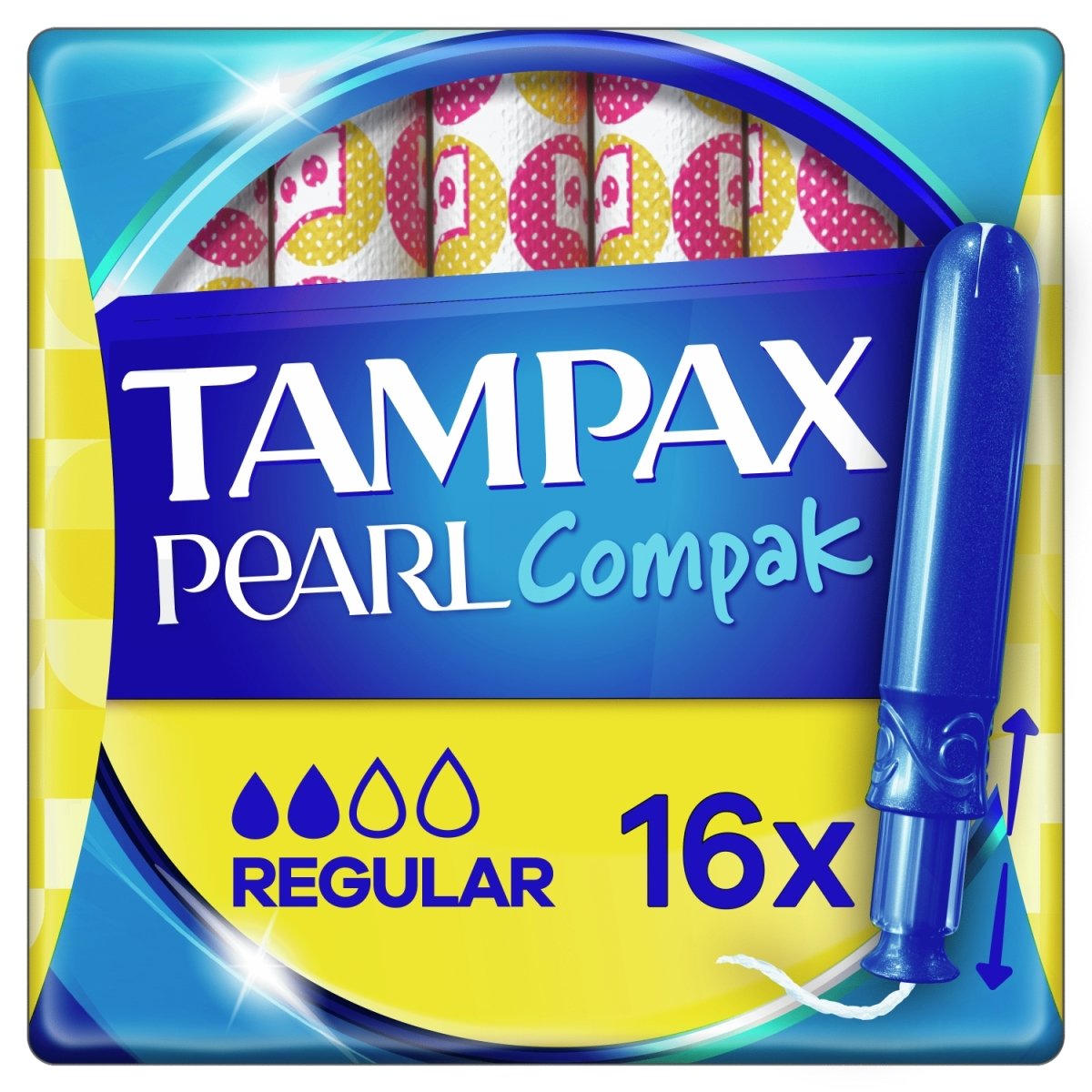 Tampax Compak Pearl Regular - UK Food & Drink - 8001841536873