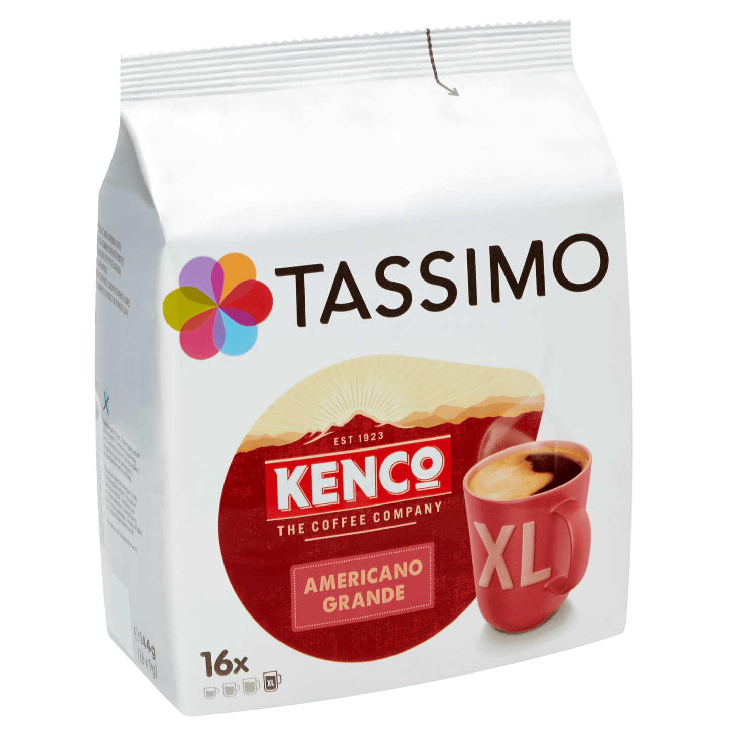 Tassimo Kenco Americano Grande XL Coffee Pods x16 - UK Food & Drink - 8711000504628