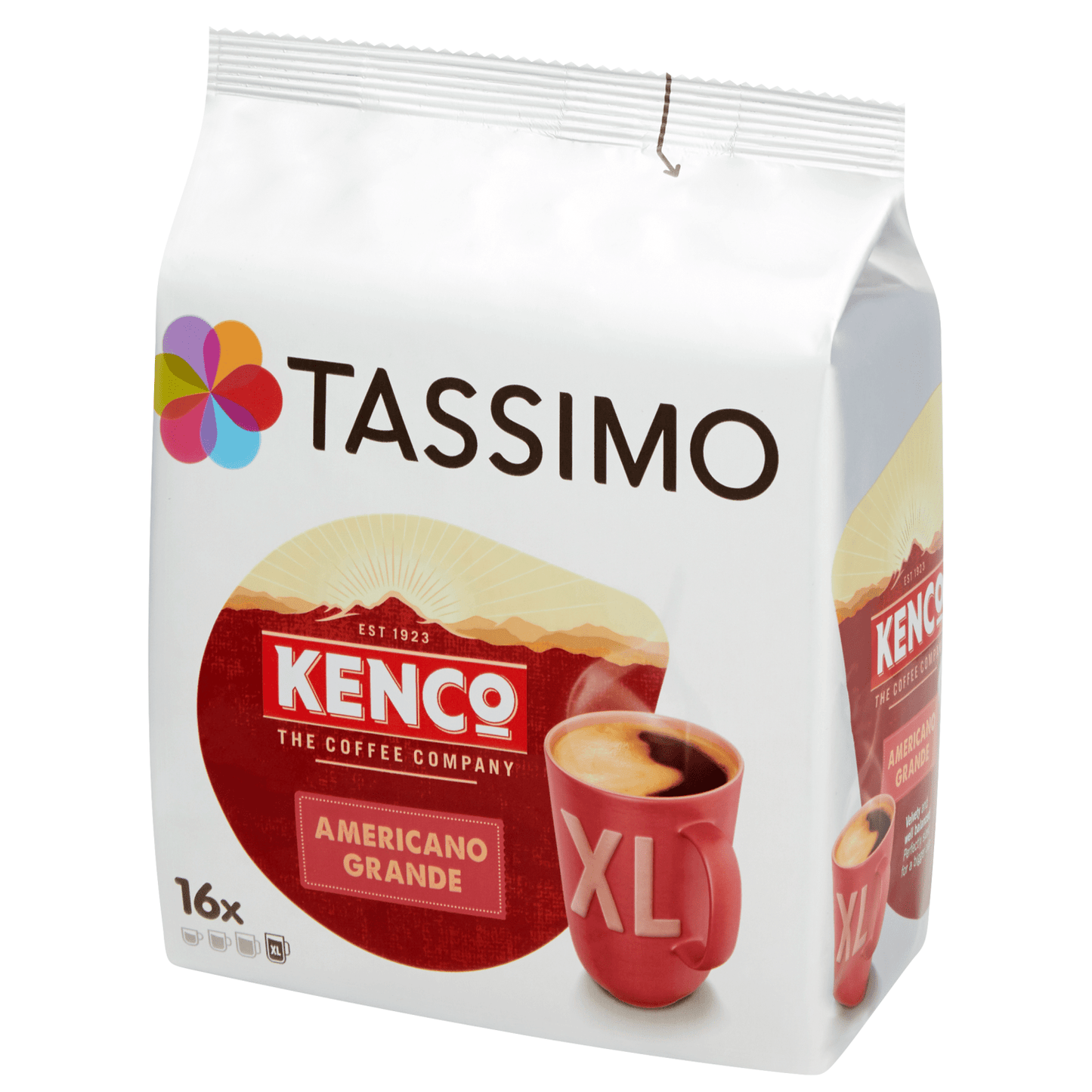 Tassimo Kenco Americano Grande XL Coffee Pods x16 - UK Food & Drink - 8711000504628