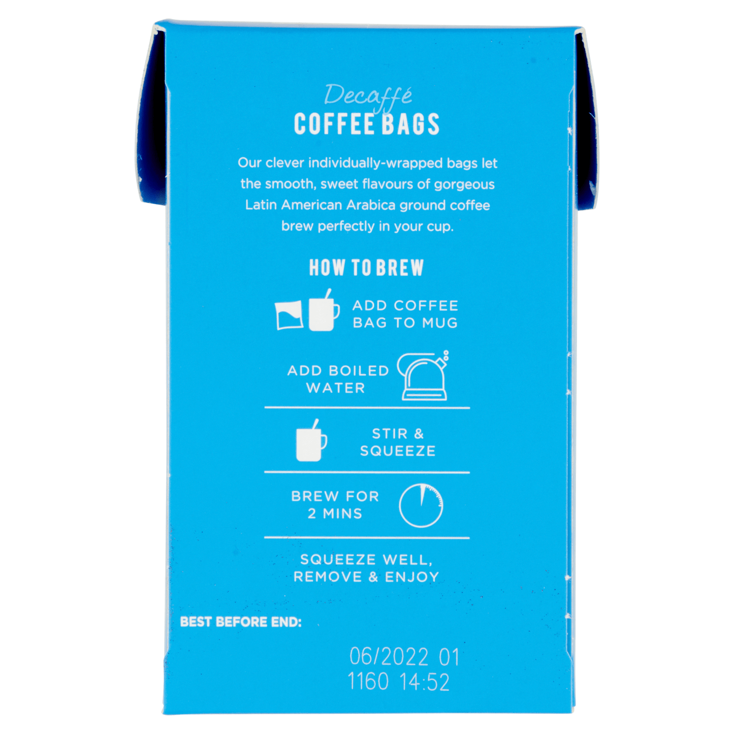 Taylors of Harrogate Decaffé Coffee Bags 10 Enveloped Bags 75g - UK Food & Drink - 615357122482