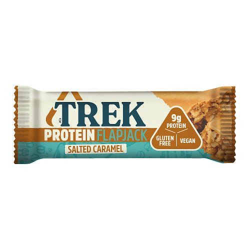 Trek Salted Caramel Protein Flapjack 50g - UK Food & Drink - 5060088709030