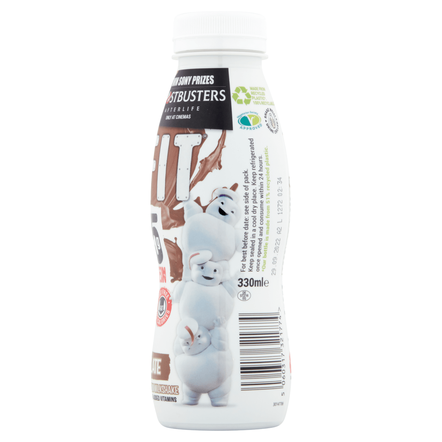 UFIT Chocolate Flavour High Protein Milkshake 330ml - UK Food & Drink - 5060317321774