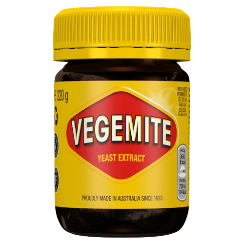 Vegemite Yeast Extract 220g - UK Food & Drink - 9352042000298