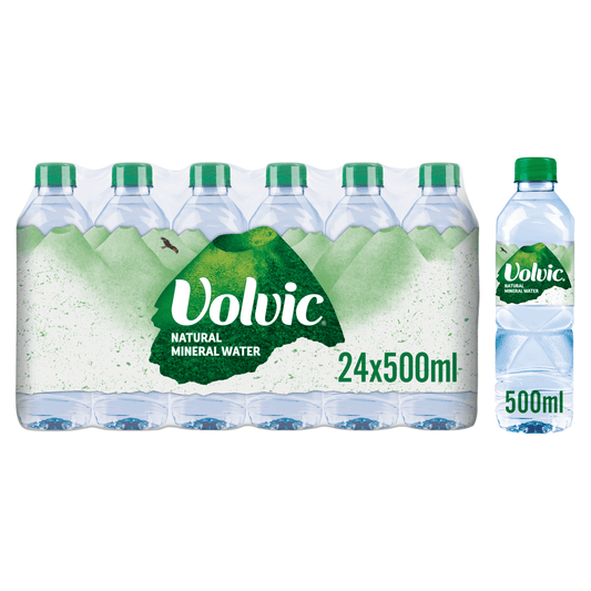 Volvic Natural Mineral Water 500ml - UK Food & Drink - 3057640100673