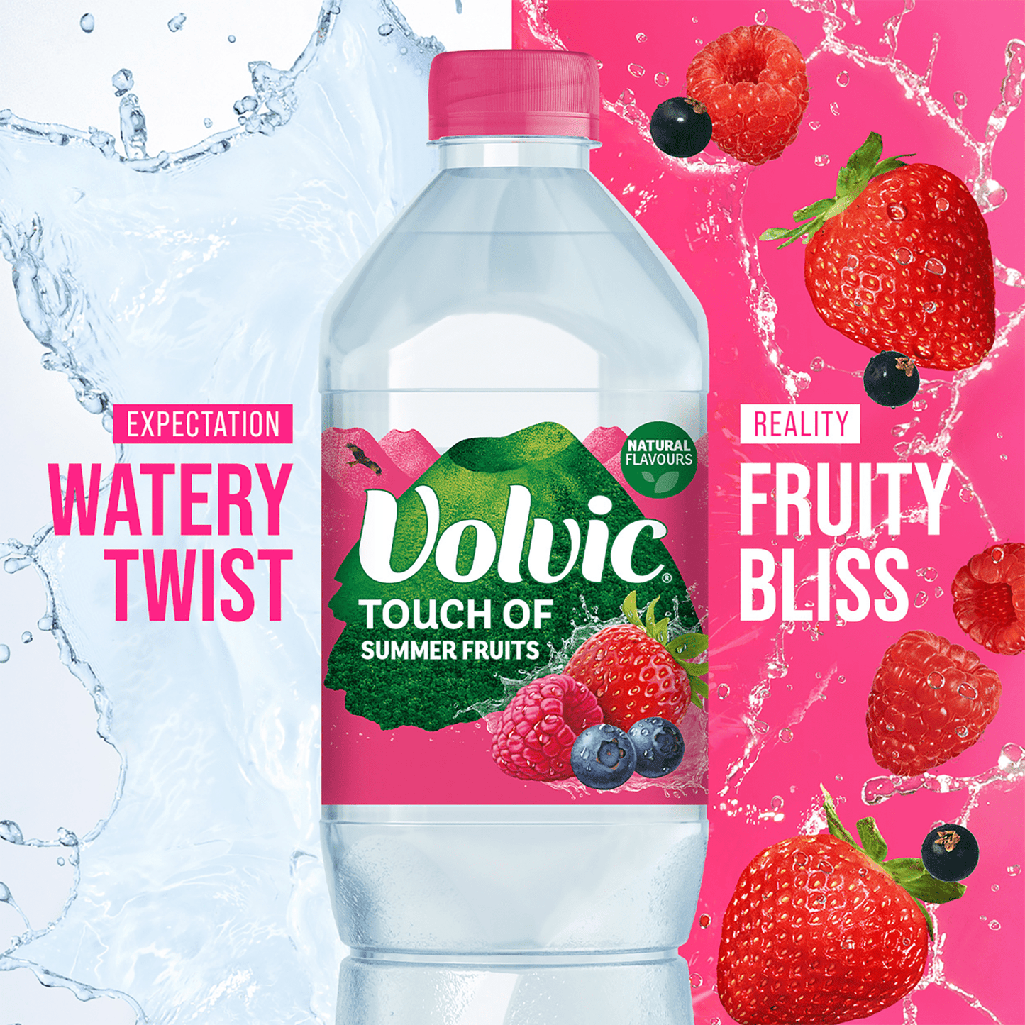 Volvic Touch of Summer Fruits 500ml - UK Food & Drink - 3057640407253
