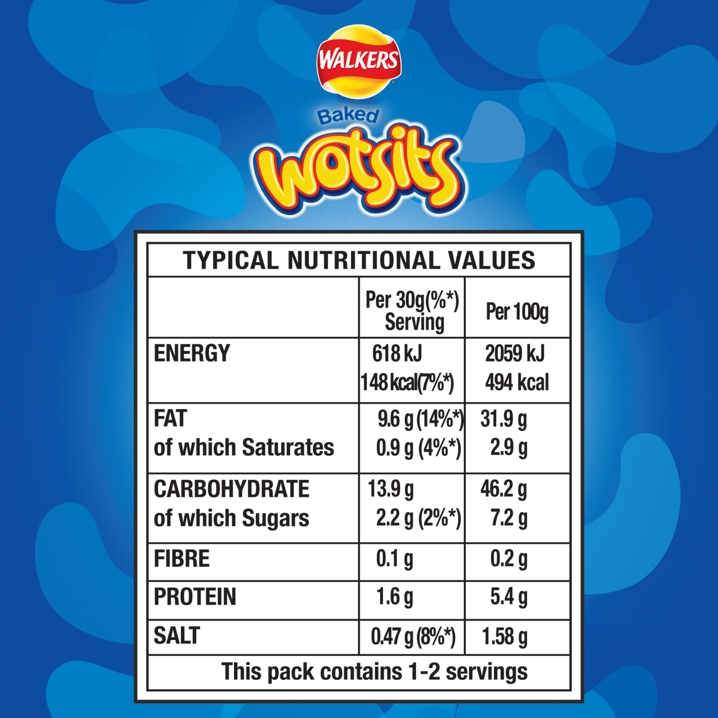 Walkers Wotsits Really Cheesy Snacks Crisps 36g - UK Food & Drink - 5000328530055