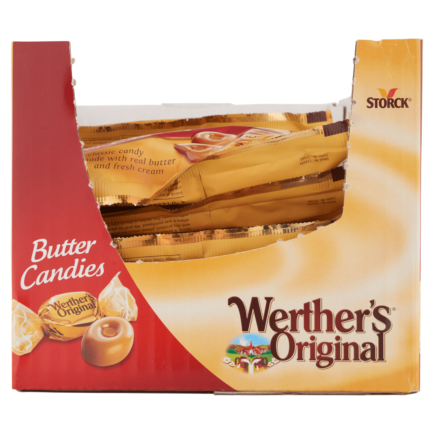 Werther's Original Butter Candies 135g - UK Food & Drink - 4014400910063