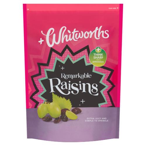 Whitworths Remarkable Raisins 325g - UK Food & Drink - 5000234049764