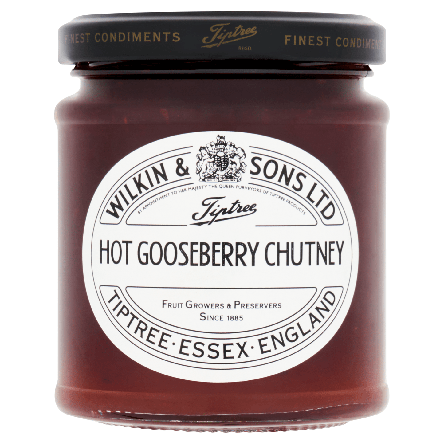 Wilkin & Sons Ltd Tiptree Hot Gooseberry Chutney 230g - UK Food & Drink - 43647831064