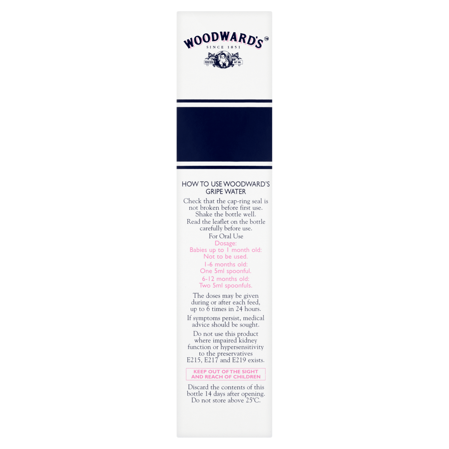 Woodward's Gripe Water 150ml - UK Food & Drink - 5012509978280