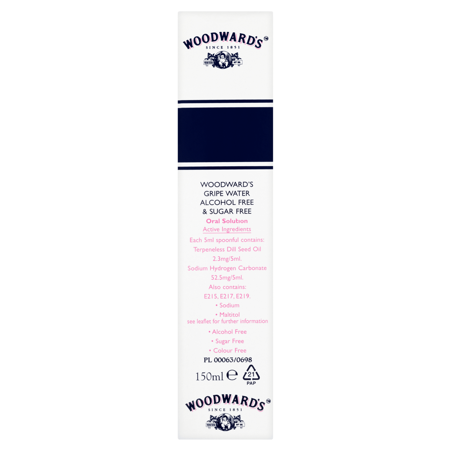 Woodward's Gripe Water 150ml - UK Food & Drink - 5012509978280