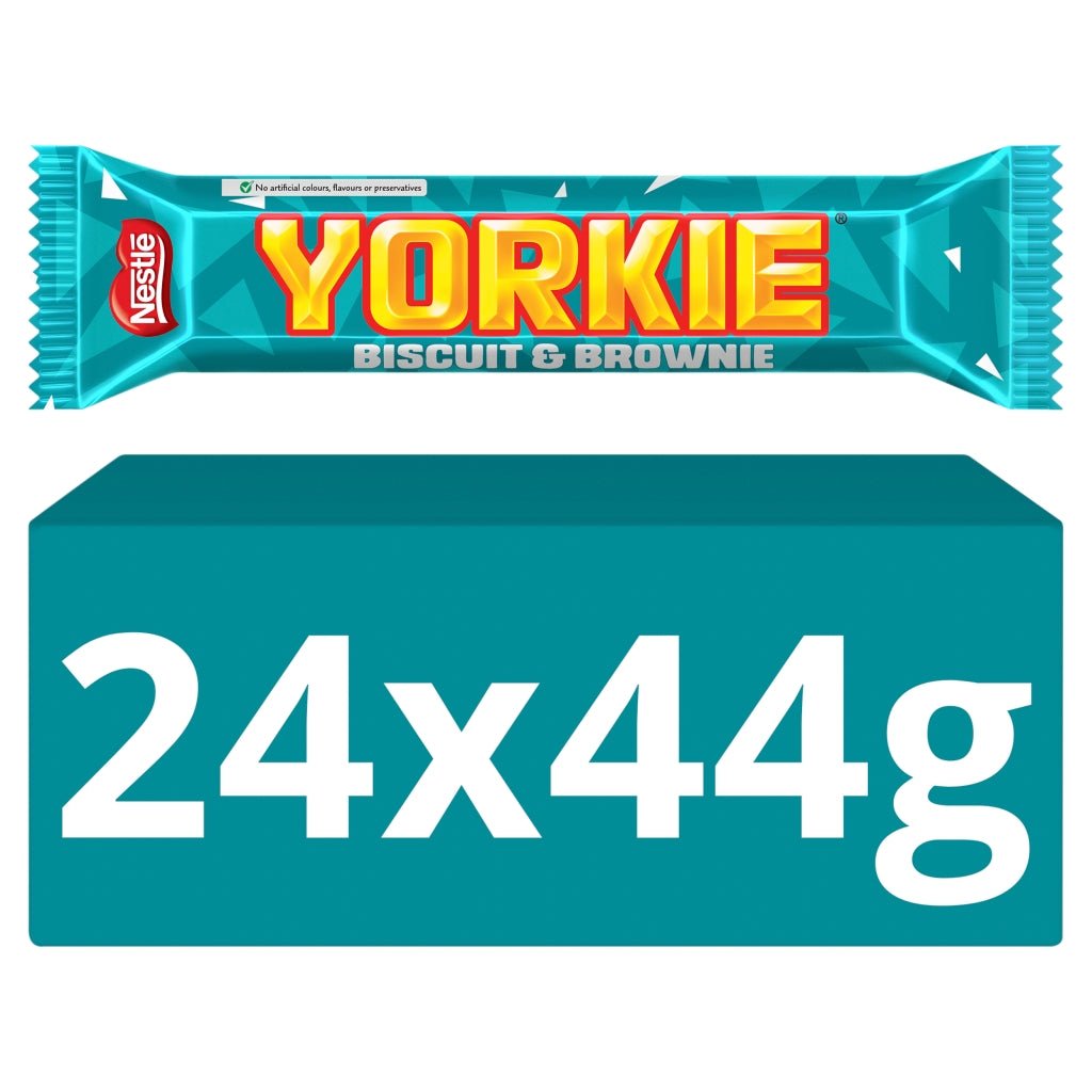 Yorkie Brownie Single Bar - UK Food & Drink - 8445291384934