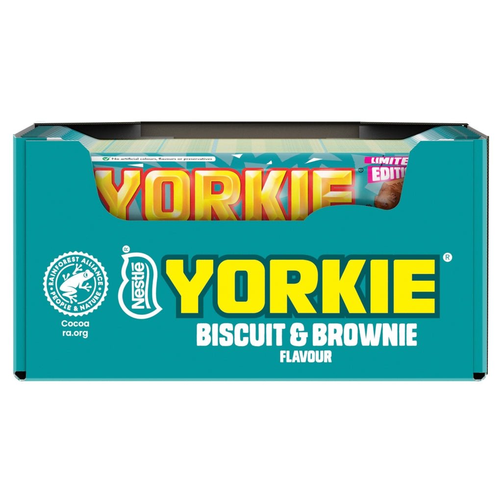 Yorkie Brownie Single Bar - UK Food & Drink - 8445291384934