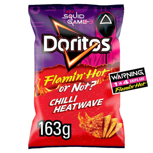 Doritos Flamin Hot & Chilli Heatwave Squid Games