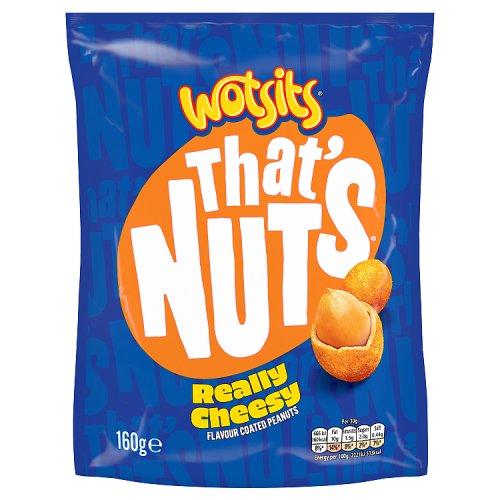 Walkers Thats Nuts Wotsits Really Cheesy 160G