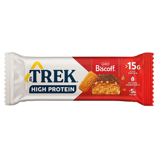 Trek HI Protein Low Sugar Lotus Biscoff Bar