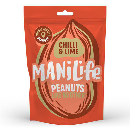 Manilife Chilli & Lime Peanuts Pouch 75g