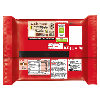 Kit Kat Chunky Milk 4 Pack