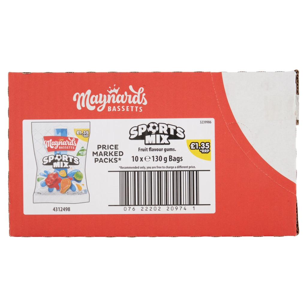 Maynards Bassetts Sports Mix Pm £1.35 130g