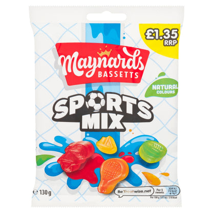 Maynards Bassetts Sports Mix Pm £1.35 130g