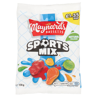 Maynards Bassetts Sports Mix Pm £1.35 130g